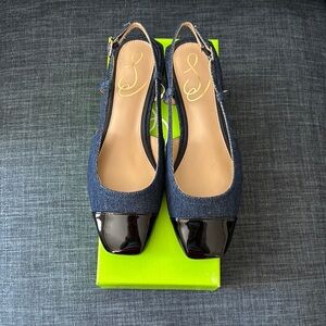 Stylish Blue and Black Women's Shoes